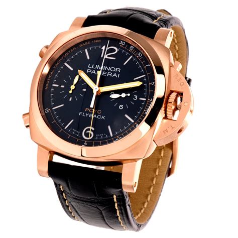 panerai pcyc flyback rose gold